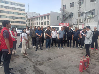 “消防護航，平安共筑”——大隊聯(lián)合開展消防演練，共筑安全防線